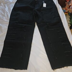 ME Makeover Essentials Men's Black Relaxed Jeans